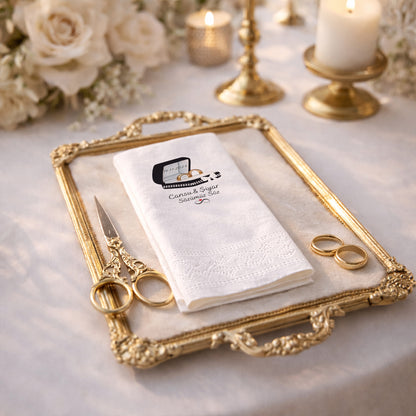 Cansu & Şiyar Söz Hatırası Temalı Düğün ve Nişan Baskılı Peçete