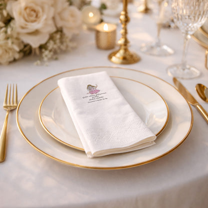 Bride To Be Temalı Kına Peçetesi – Eğlenceli ve Modern Bekarlığa Veda