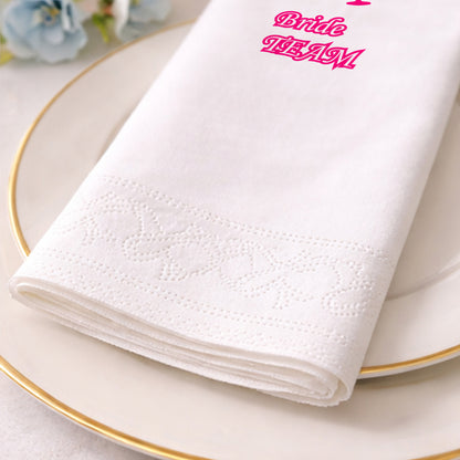 Bride Team Temalı Kişiye Özel Bekarlığa Veda ve Kına Peçetesi