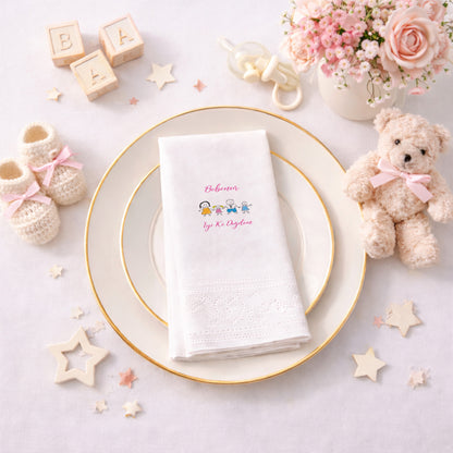 Aile Çizim Temalı Kişiye Özel İyi Ki Doğdun Peçetesi