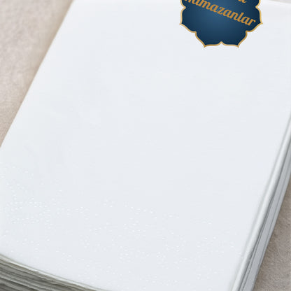 Hayırlı Ramazanlar Baskılı Peçete – Altın Fener Desenli Premium Tasarım | 33x33 cm