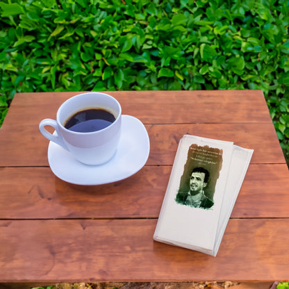 Kidzia Yeşilçam Temalı Baskılı Peçete – 33x33cm, 20’li Paket, Çift Katlı Selülozik Peçete