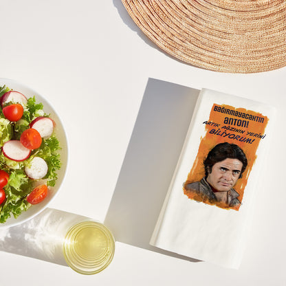 Kidzia Yeşilçam Anton Temalı Baskılı Peçete – 33x33 cm Çift Katlı, 20’li Paket