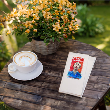 Kidzia Yeşilçam “Funkhu Çekirge” Desenli 33x33cm Baskılı Peçete – 20’li Paket