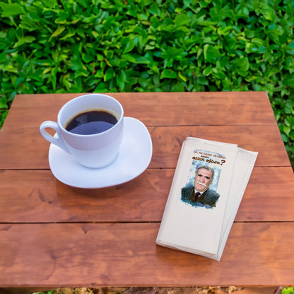 Kidzia Yeşilçam Temalı Baskılı Peçete – Aslan Oğlum Desen – 33x33 cm Çift Katlı (20’li Paket)