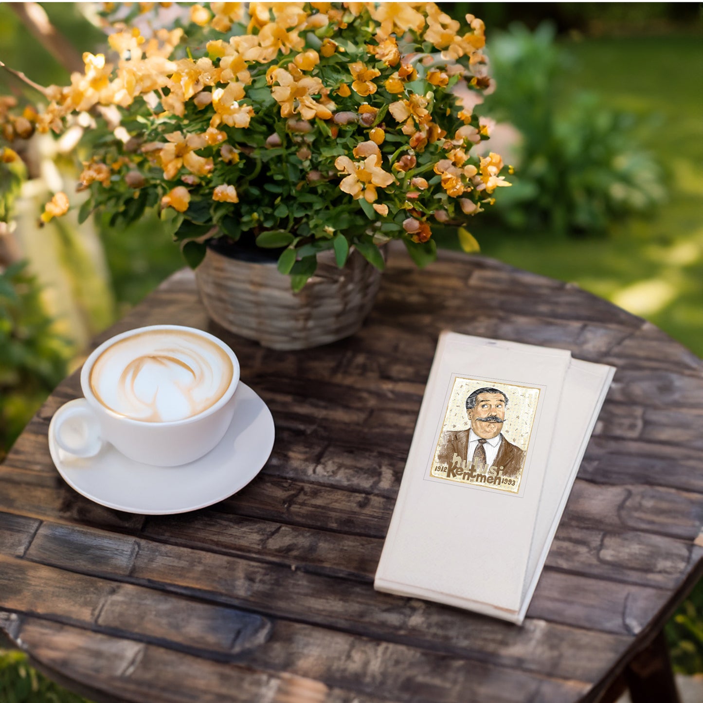 Kidzia Hulusi Kentmen Yeşilçam Temalı Baskılı Peçete – 33x33cm Çift Katlı 20’li Paket