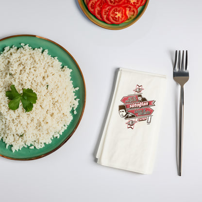 Kidzia Yeşilçam Sütoğlan Temalı Baskılı Peçete – 33x33 cm Çift Katlı 20’li Paket