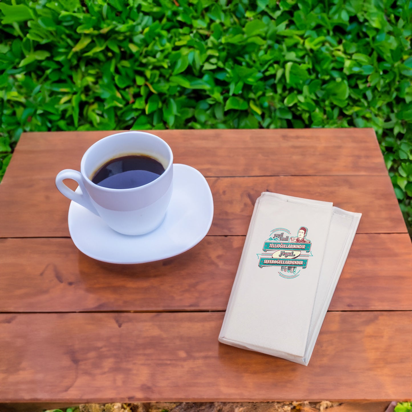 Kidzia Yeşilçam Tellioğulları – Seferoğulları Baskılı Peçete | 33x33cm Çift Katlı 20’li