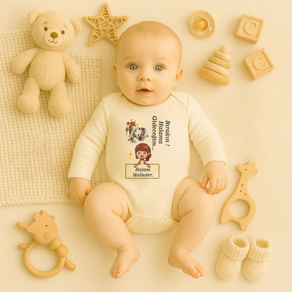 Kişiye Özel Bebek Zıbını – Halam Halleder Tasarım | 1–36 Ay