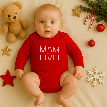 Mom To Be Baskılı Bebek Zıbını | Anne Adayı Temalı | 1–36 Ay