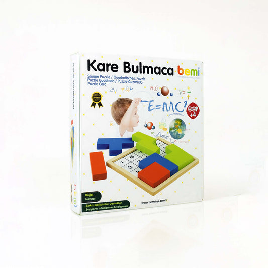 Bemi Kare Bulmaca | Zeka, Dikkat ve Problem Çözme Eğitici Oyun