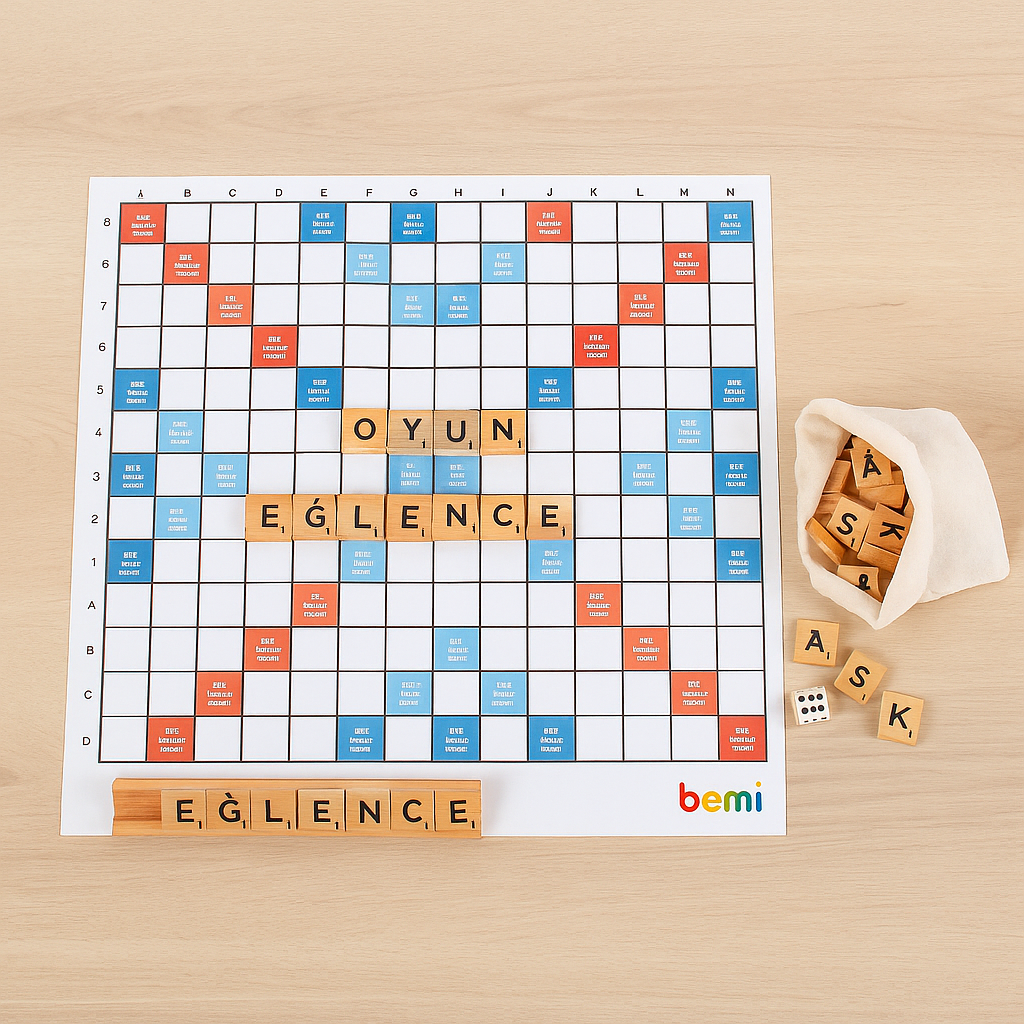 Bemi Kelime Oyunu | Zeka, Hız ve Dikkat Geliştirici Eğitici Oyun