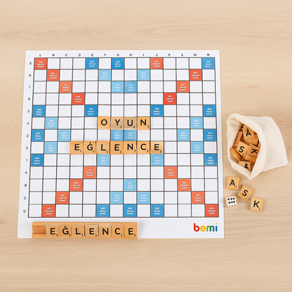 Bemi Kelime Oyunu | Zeka, Hız ve Dikkat Geliştirici Eğitici Oyun
