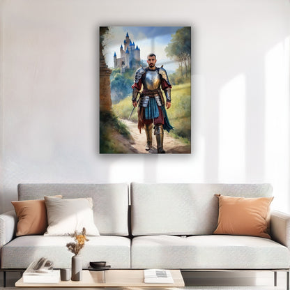 Kişiye Özel Oyun Temalı Karikatür Cam Tablo | Gamerlar İçin Özel Dekorasyon