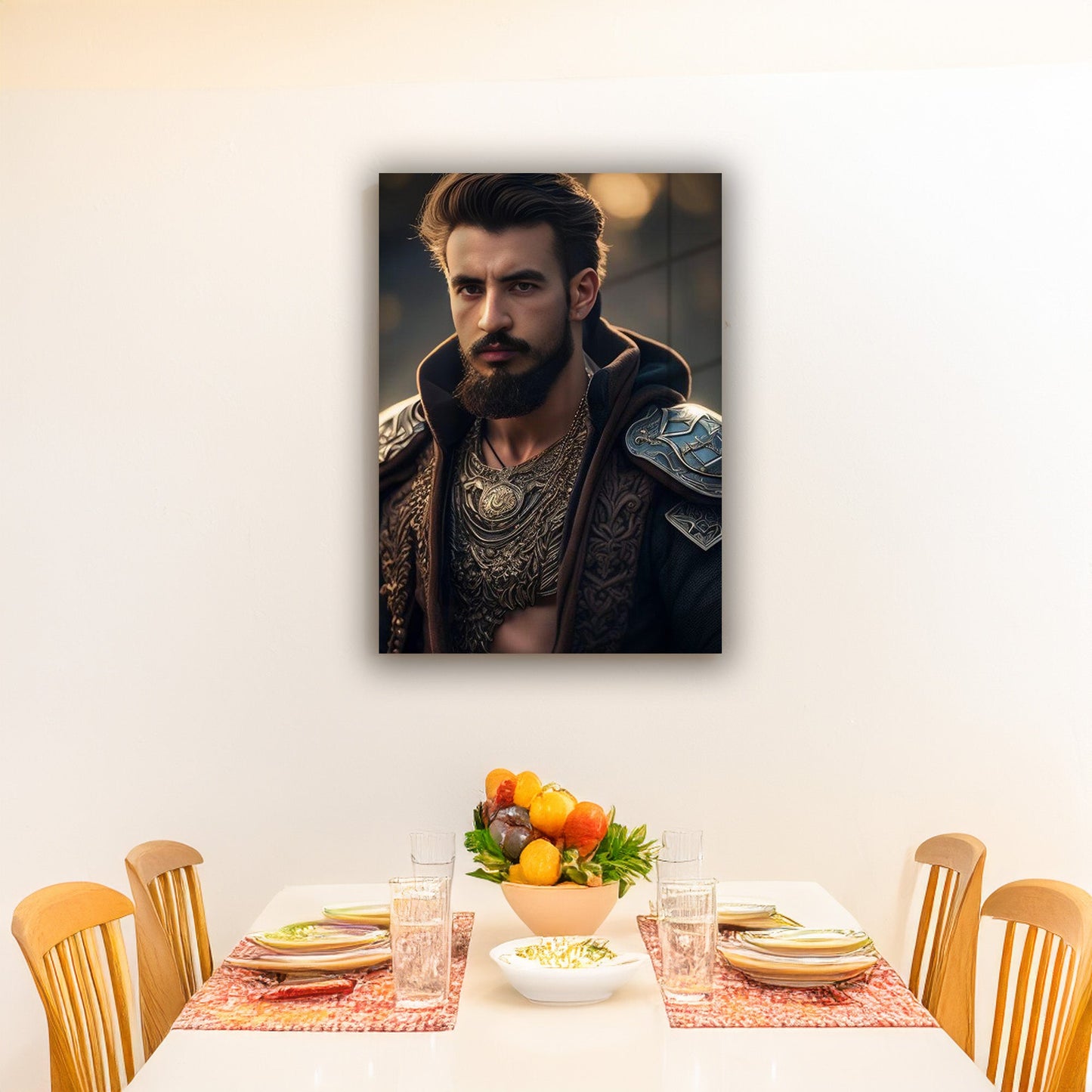 Kişiye Özel Oyun Temalı Karikatür Cam Tablo | Gamerlar İçin Özel Dekorasyon