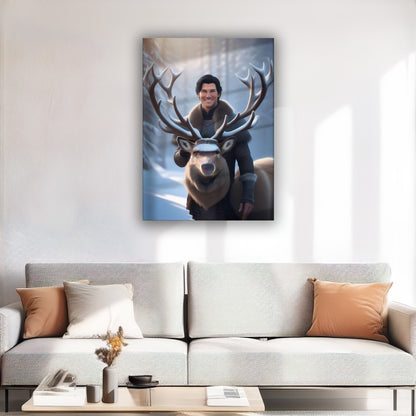 Kişiye Özel Film ve Çizgi Film Temalı Karikatür Cam Tablo | Eğlenceli ve Şık Dekor