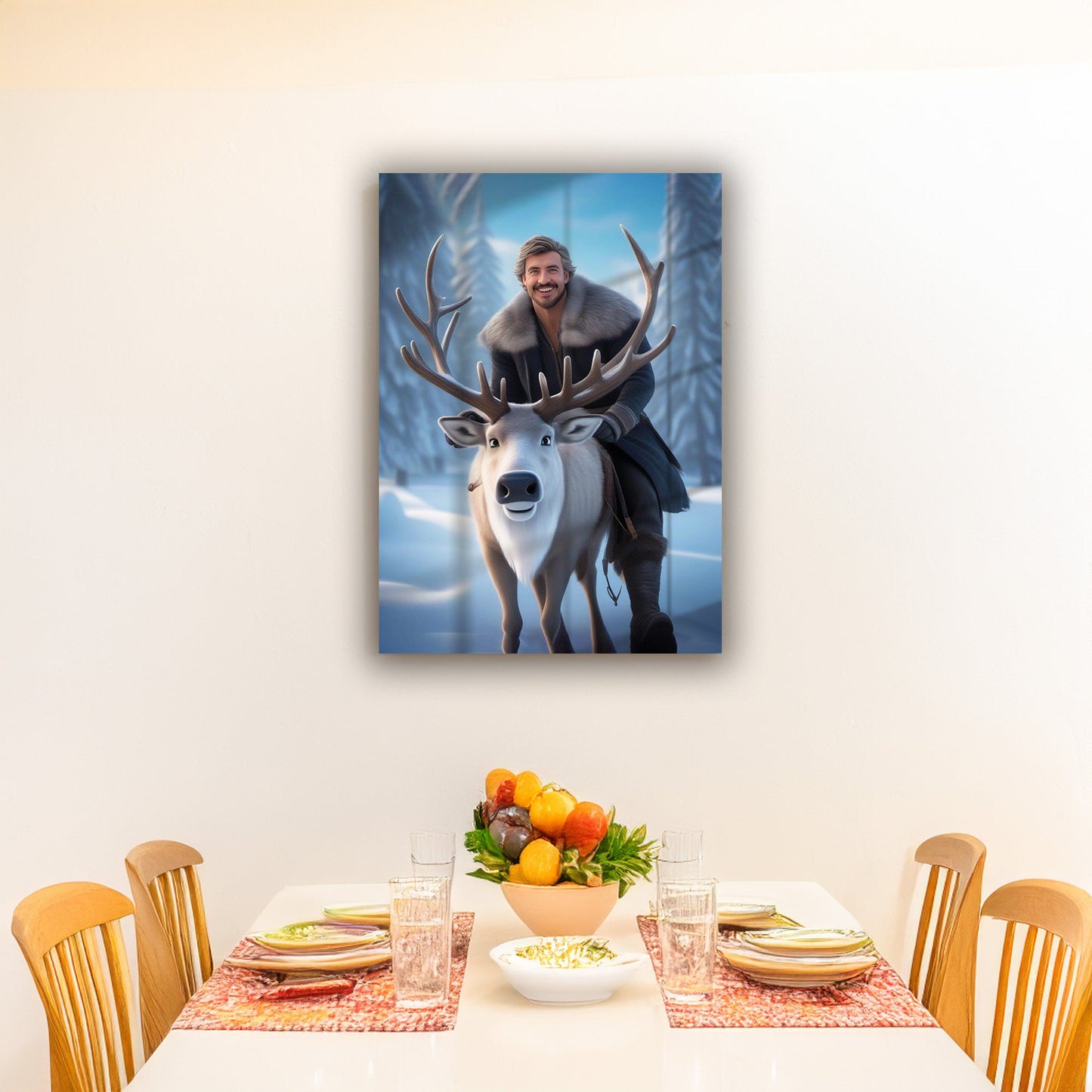 Kişiye Özel Film ve Çizgi Film Temalı Karikatür Cam Tablo | Eğlenceli ve Şık Dekor