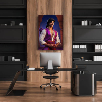 Kişiye Özel Film ve Çizgi Film Temalı Karikatür Cam Tablo | Eğlenceli ve Şık Dekor