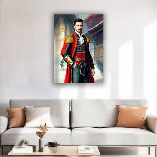 Kişiye Özel Karikatür Tasarımlı Cam Tablo | Benzersiz ve Dayanıklı Dekor