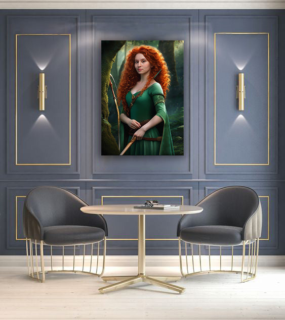 Kişiye Özel Film ve Çizgi Film Temalı Karikatür Cam Tablo | Eğlenceli ve Şık Dekor