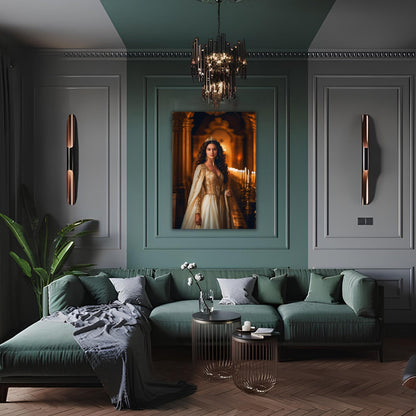 Kişiye Özel Nostalji Temalı Karikatür Cam Tablo | Geçmişin Eğlenceli Yansımaları