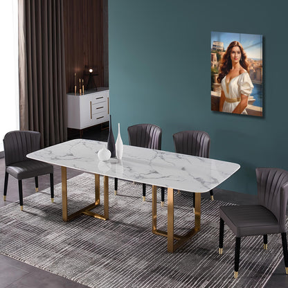 Kişiye Özel Roma Temalı Karikatür Cam Tablo | Tarihi ve Şık Dekorasyon