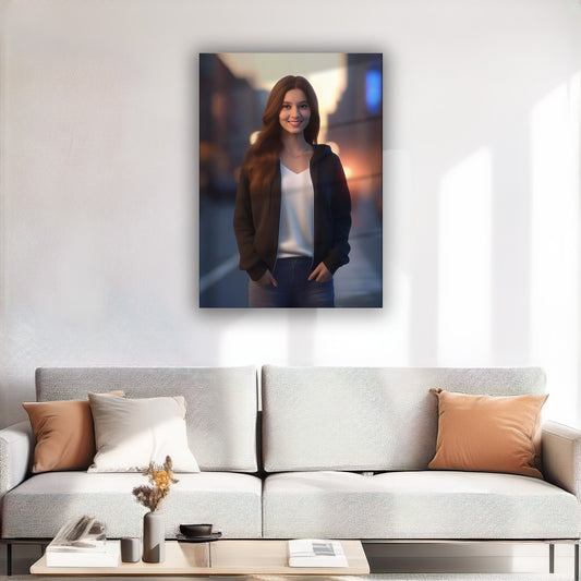 Kişiye Özel 3 Boyutlu Karikatür Cam Tablo | Derinlikli ve Şık Dekorasyon