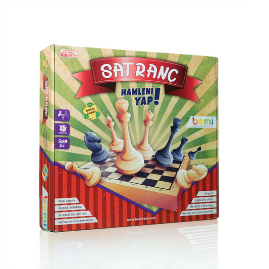 Bemi Satranç | Strateji, Zeka ve Dikkat Geliştirici Eğitici Oyun