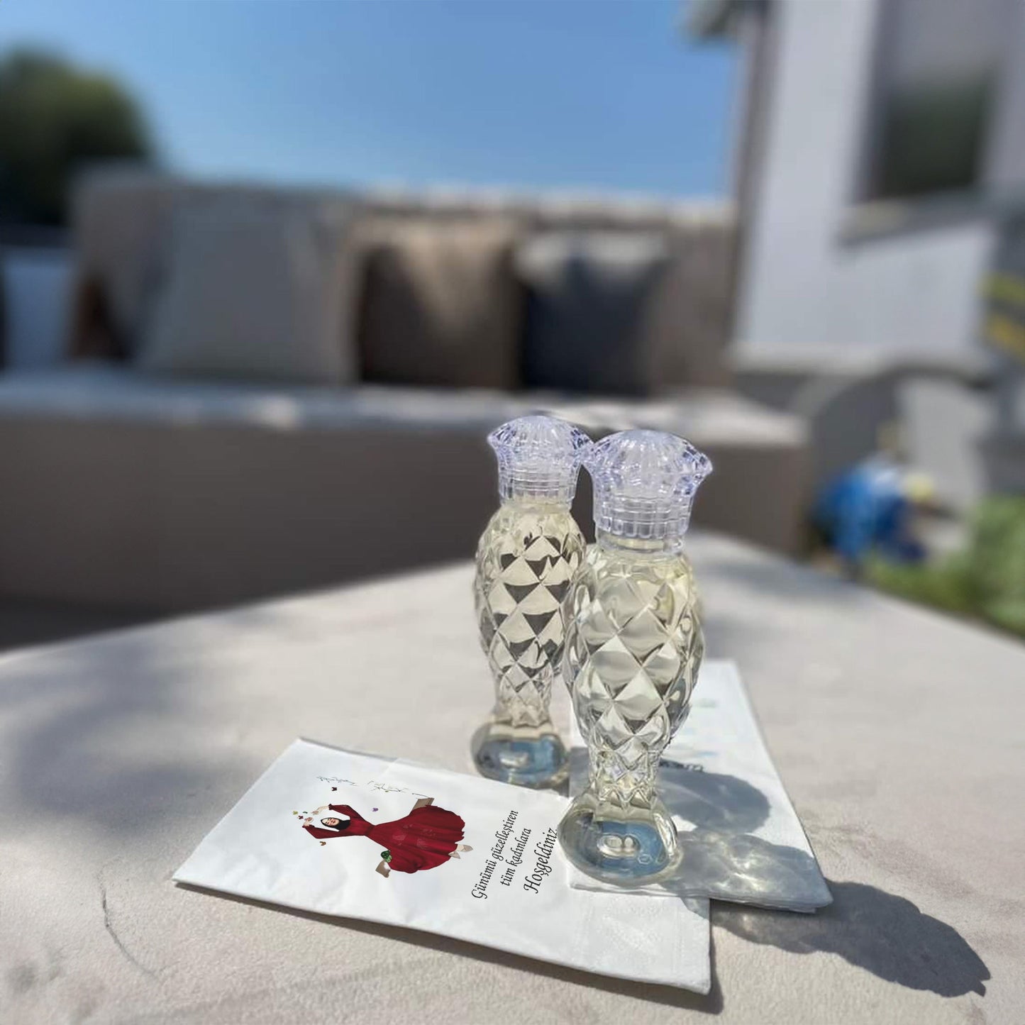 Tesettür Detaylı Özel Gün Peçetesi