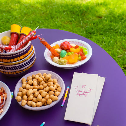 Kelebek Temalı Baskılı Peçeteler - AyDesign.com