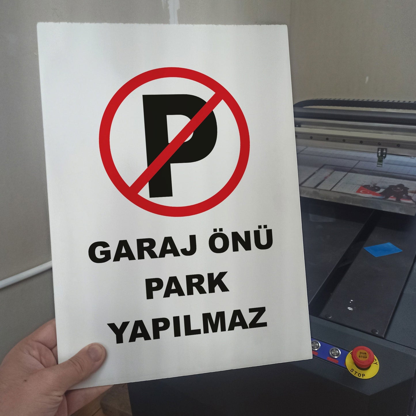 UV Baskılı Foreks ve Alüminyum Kompozit Uyarı Levhaları - Dayanıklı ve Kaliteli