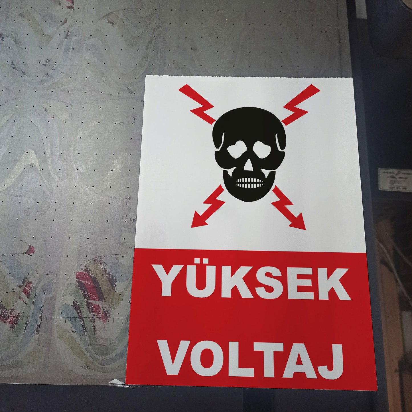 UV Baskılı Foreks ve Alüminyum Kompozit Uyarı Levhaları - Dayanıklı ve Kaliteli