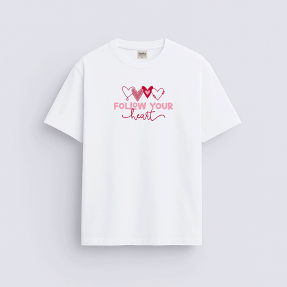 Minimal baskılı regular tişört