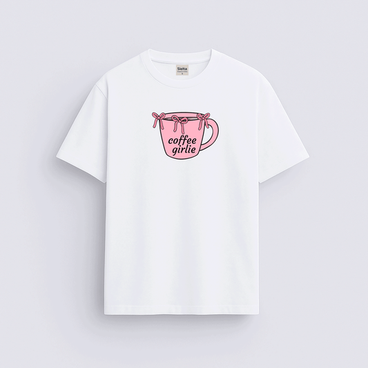 Minimal baskılı regular tişört