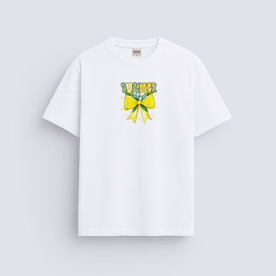 Minimal baskılı regular tişört