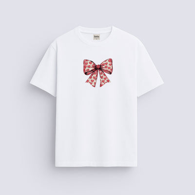 Minimal baskılı regular tişört