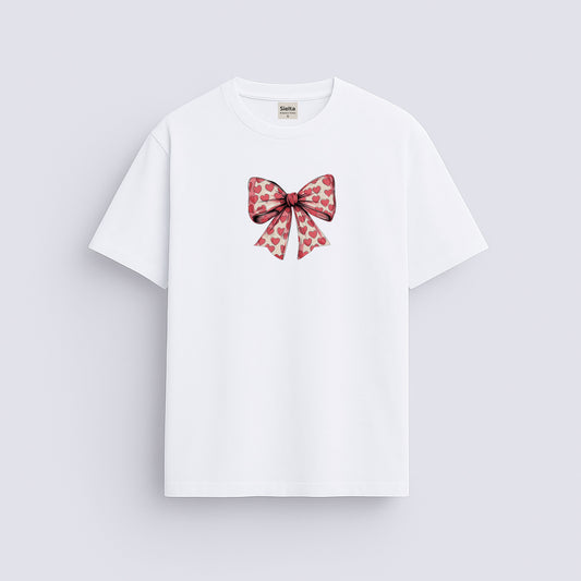 Minimal baskılı regular tişört