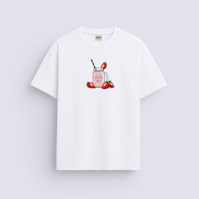 Minimal baskılı regular tişört