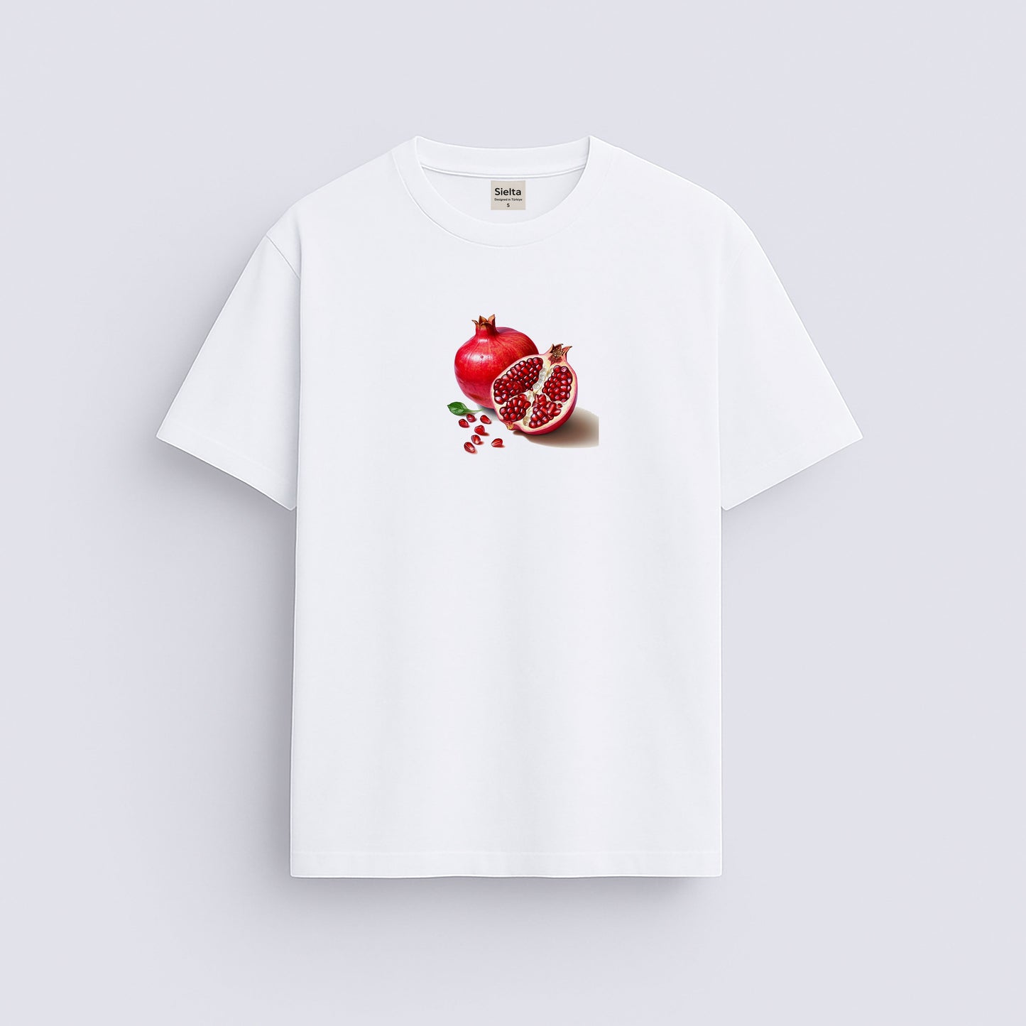 Minimal baskılı regular tişört