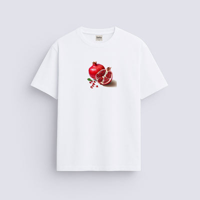 Minimal baskılı regular tişört