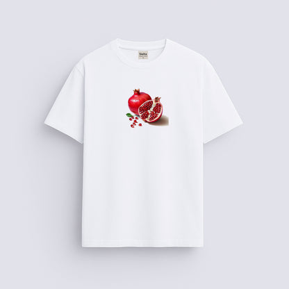 Minimal baskılı regular tişört