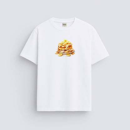 Minimal baskılı regular tişört