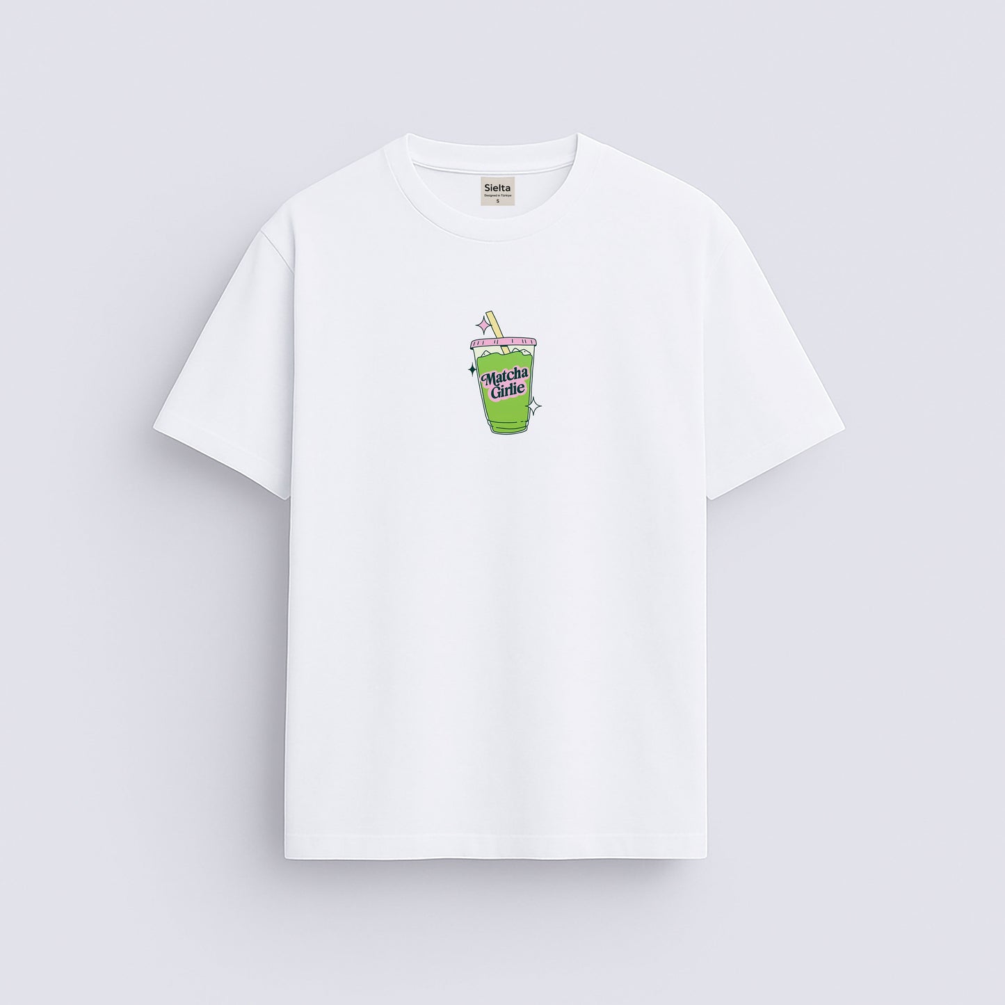 Minimal baskılı regular tişört