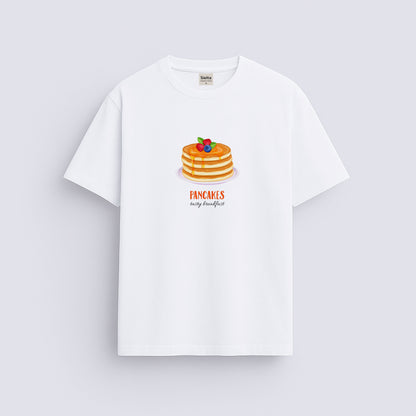 Minimal baskılı regular tişört