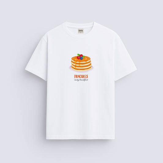 Minimal baskılı regular tişört