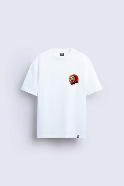 Aslan baskılı regular tişört
