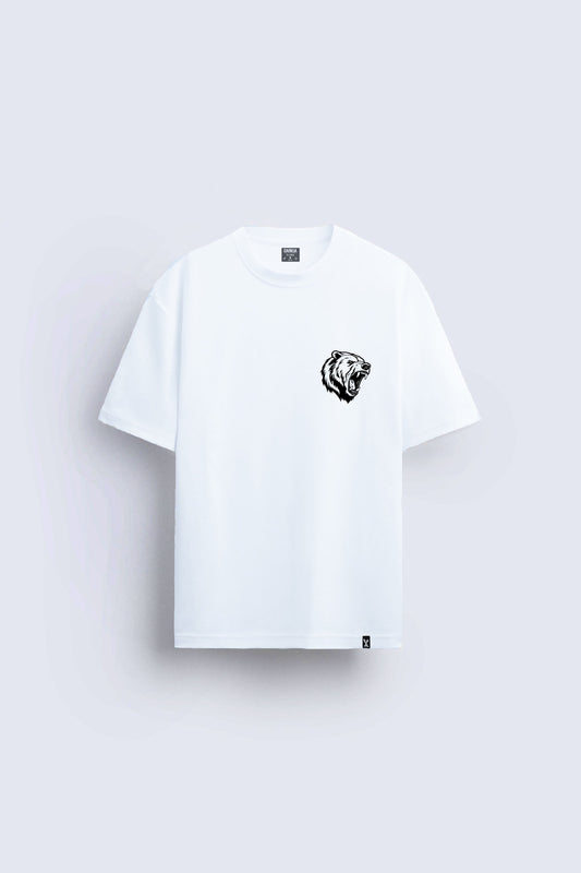 Ayı baskılı regular tişört