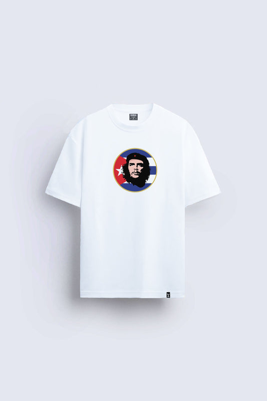Che Guevara baskılı regular tişört