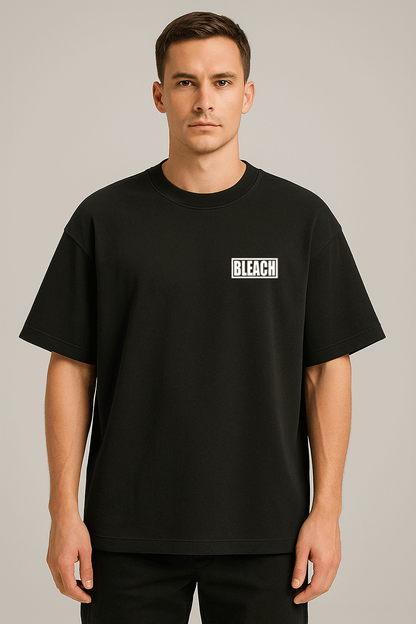 anime baskılı oversize tişört