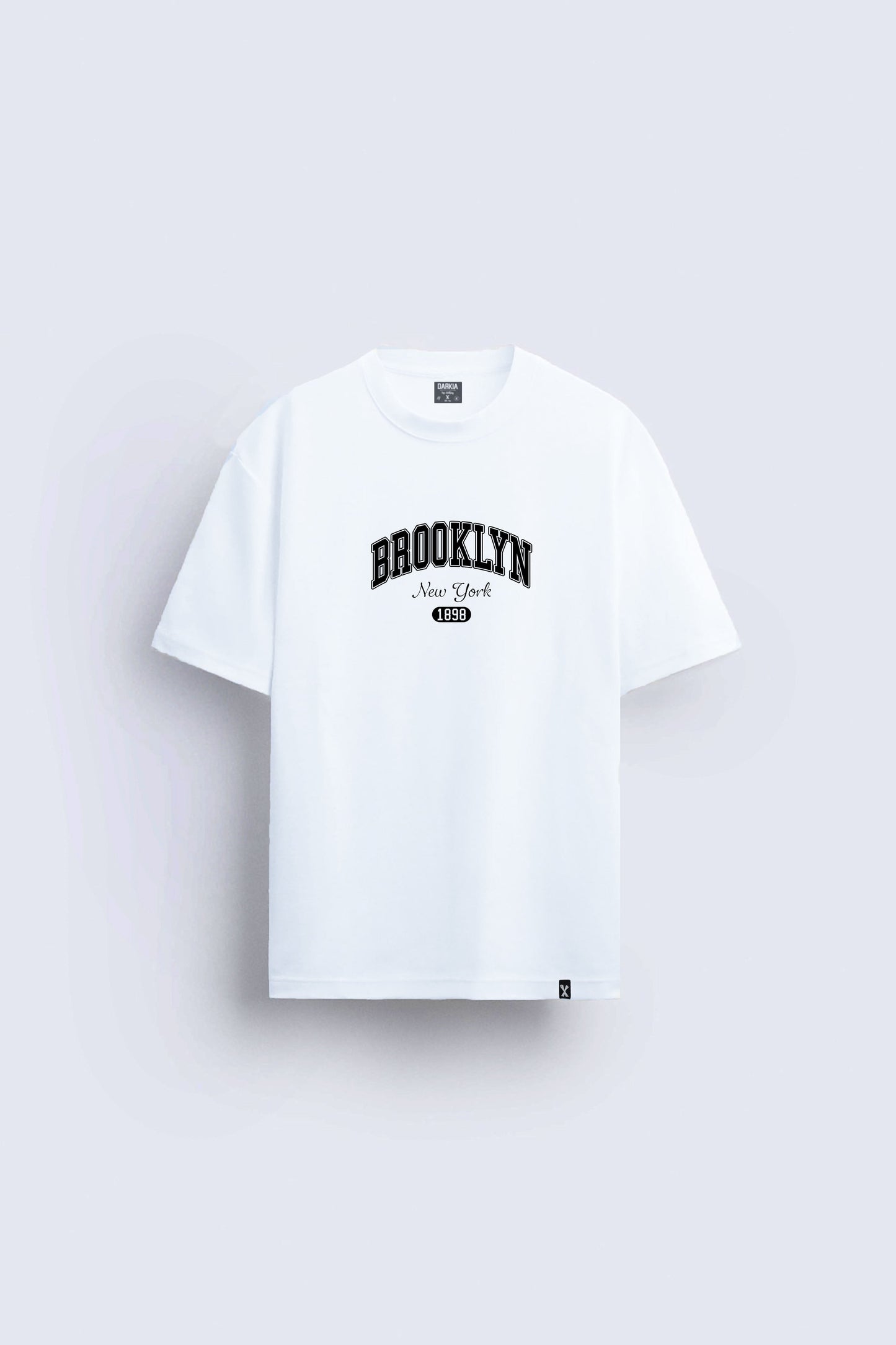 Brooklyn baskılı regular tişört